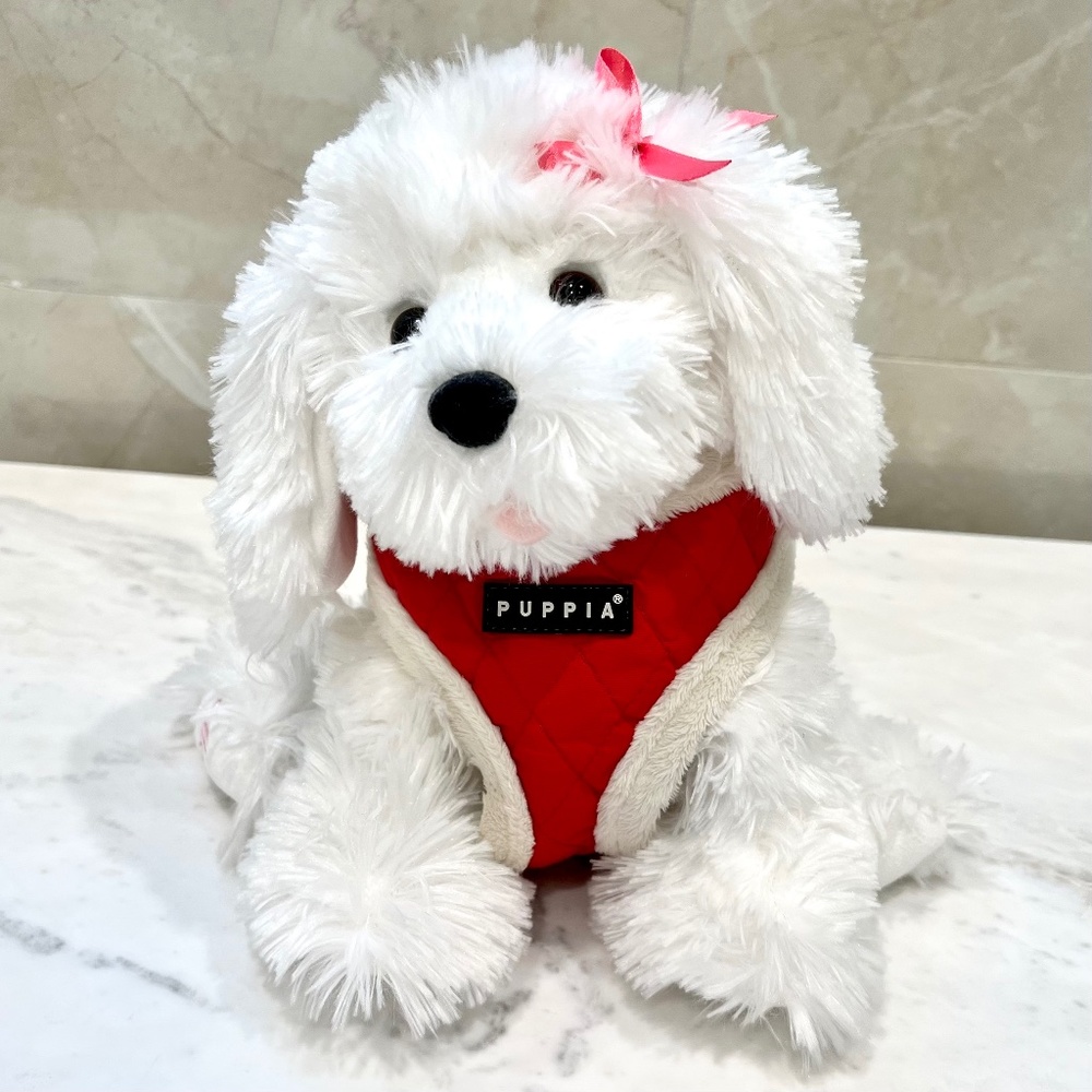 ๐ถ Puppia Furry Dog Harness ~ Size Medium ๐ถ